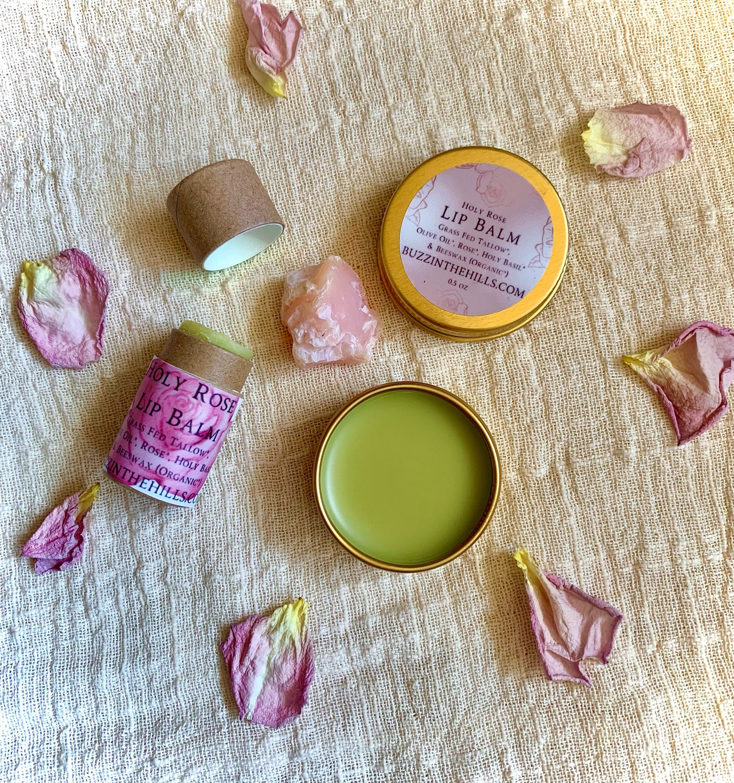 Lip Balm - Tallow - Holy Rose