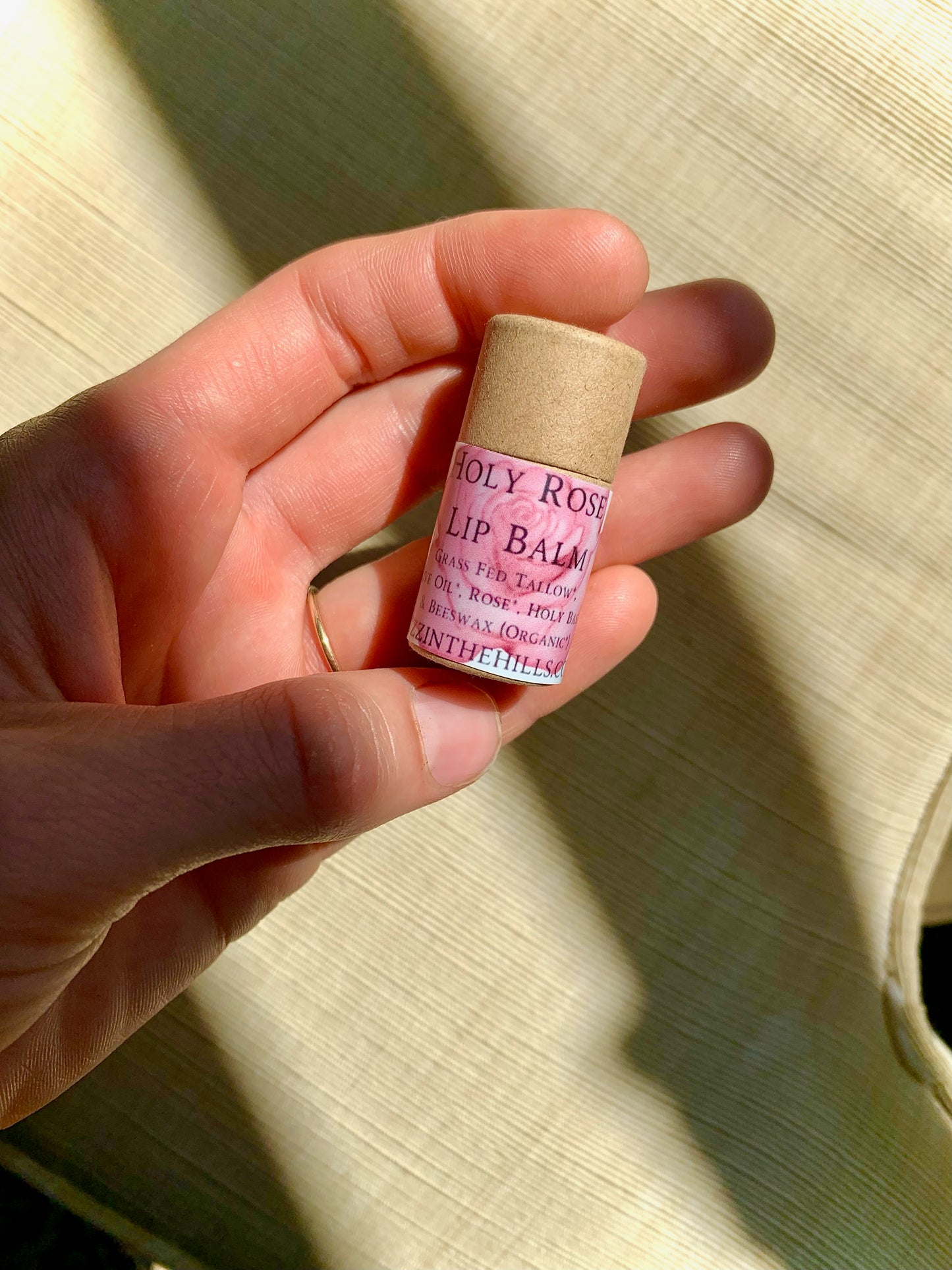 Lip Balm - Tallow - Holy Rose