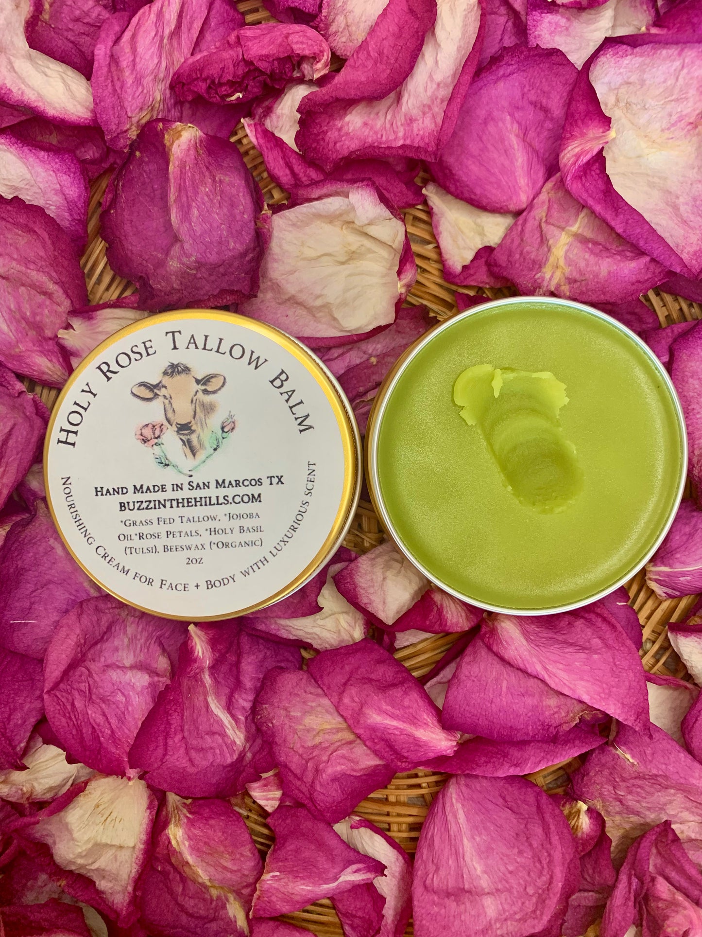 Tallow Balm - Holy Rose